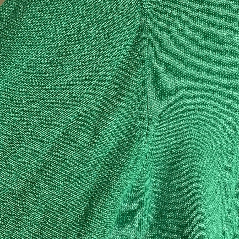 Joseph A Sweater Womens PXL Green Turtleneck Office Casual Comfortable Petite - Picture 7 of 16